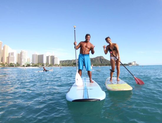 SUP Lessons - Waikiki | Stand-up Paddling in Waikiki | Waikiki Adventures