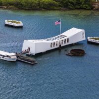 Pearl Harbor Memorial Aerial Pearl Harbor Memorial Aerial