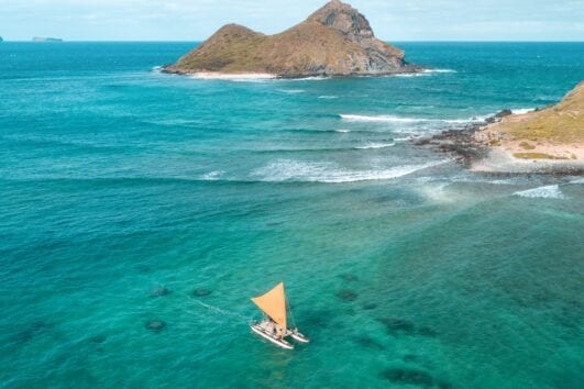 Hawaiian Sailing Canoe