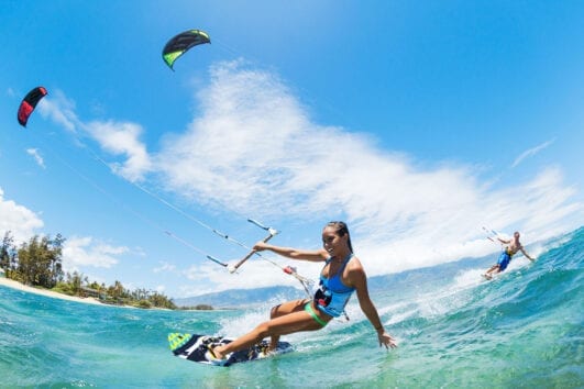 Kiteboarding Maui