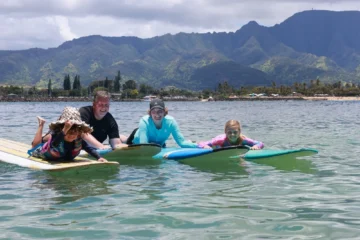 Keiki Tandem Surf Lesson North Shore, OahuKeiki Tandem Surf Lesson 路 from $200All Gear Provided