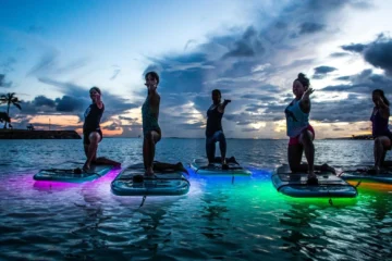 Waikiki, OahuLight up the Night · from $65Paddleboard Under Glowing Waters