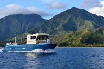 Morning Tour - Snorkeling & Sightseeing Hanalei, KauaiMorning Snorkeling & Sightseeing · from $28935-Foot Catamaran & Tunnels Beach