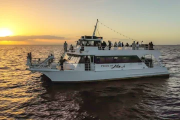 Wailuku, Maui Pride of Maui Sunset Dinner · from $148.14Hawaiian Feast, Open Bar & Hula