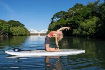 SUP Yoga - North Shore North Shore, OahuSUP Yoga 路 from $50Beginner-Friendly SUP Yoga