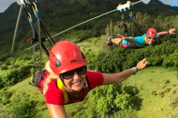 Lihue, KauaiAdrenaLine Zipline Course · from $1704 Ziplines, WaterZip & Superman Flight