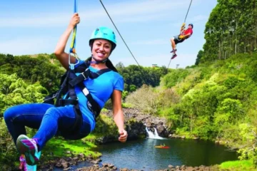Hakalau, Big IslandUmauma Falls Zipline · from $2499 Ziplines, 14+ Waterfalls & Ocean Views